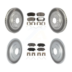 Transit Auto KGF-102880 Disc Brake Kit for 2019-2023 Hyundai Kona Electric, Kia Niro EV - Front and Rear