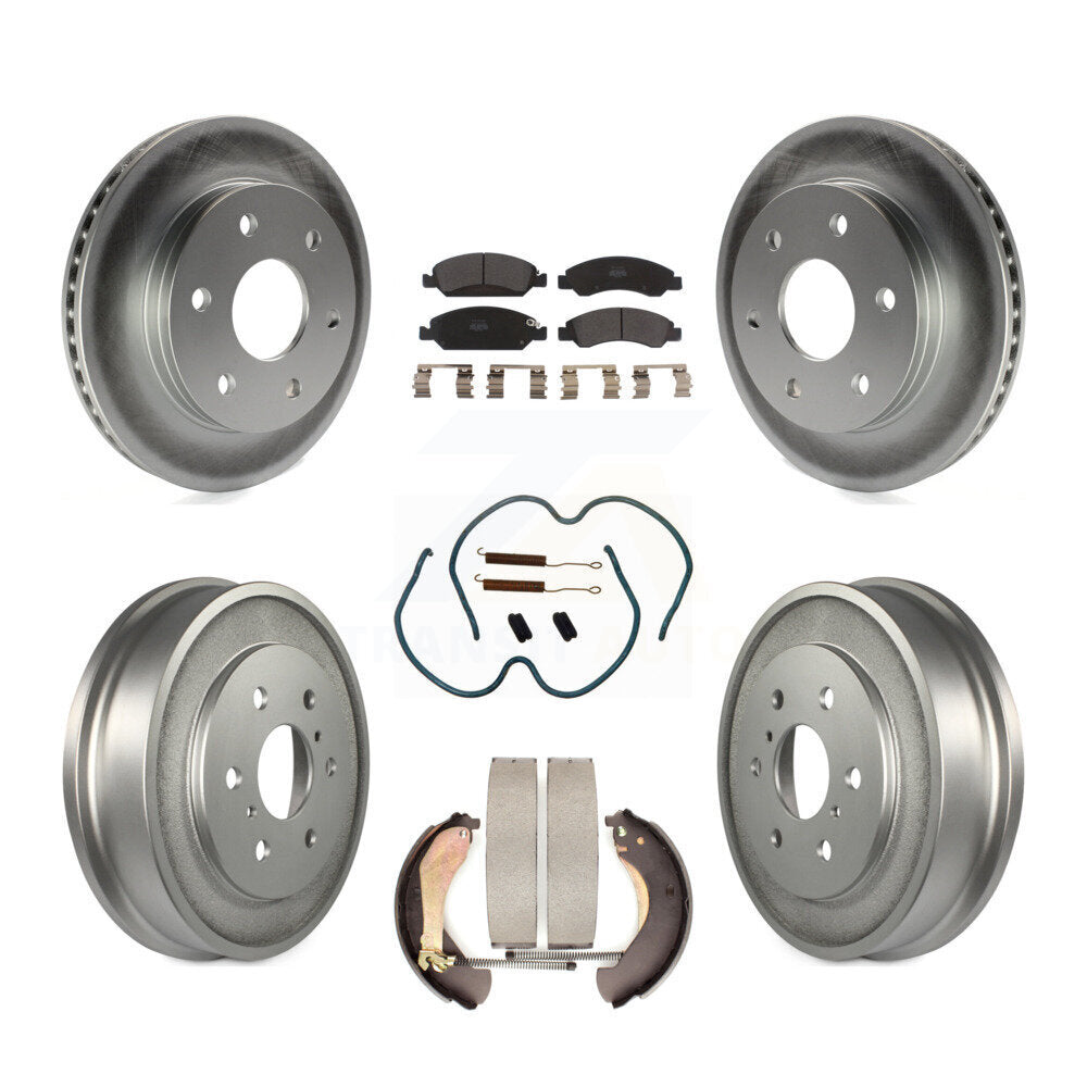 Transit Auto KGF-102893 Disc Brake Kit for 2007 GMC Sierra 1500 - Front and Rear