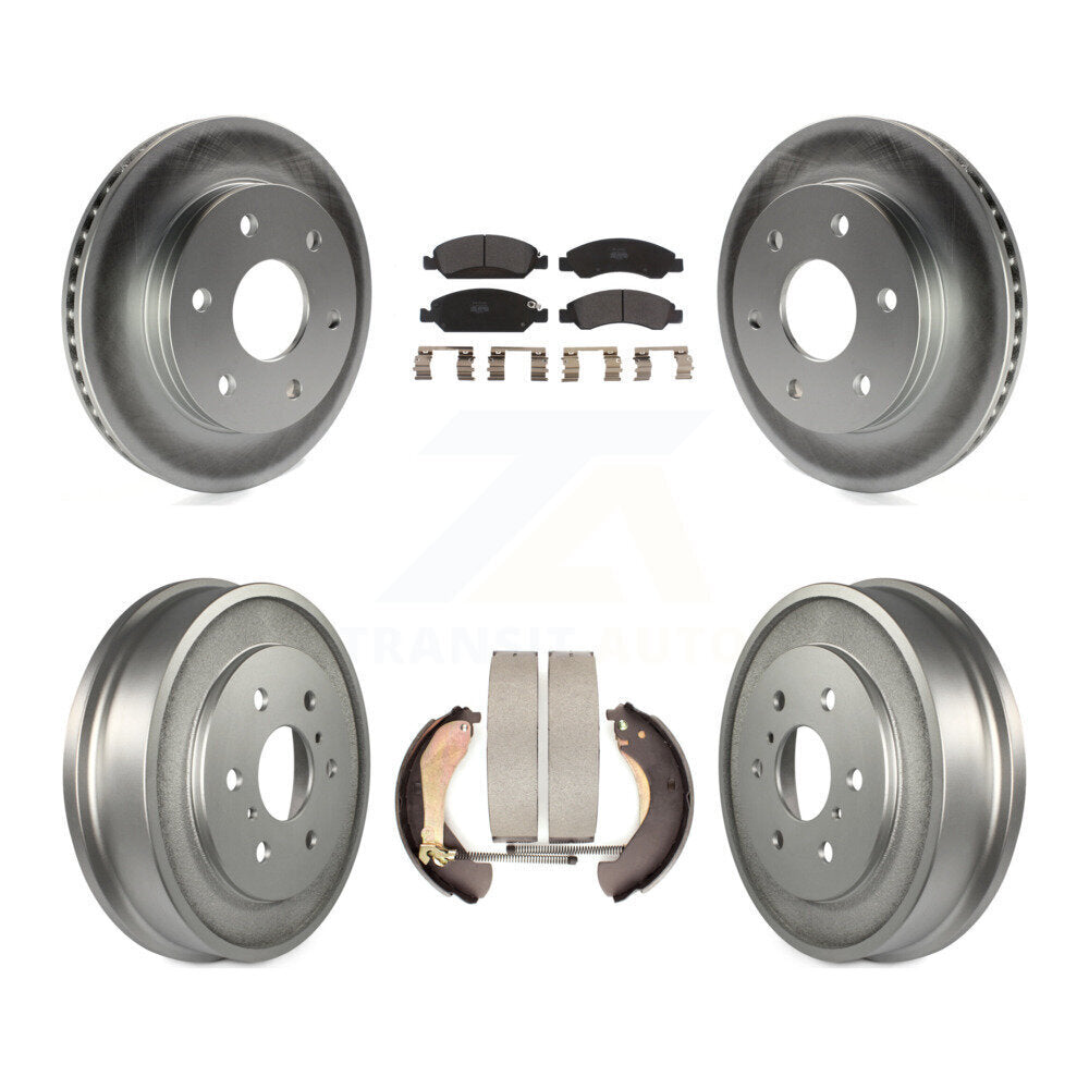 Transit Auto KGF-102894 Disc Brake Kit for 2007 GMC Sierra 1500 - Front and Rear