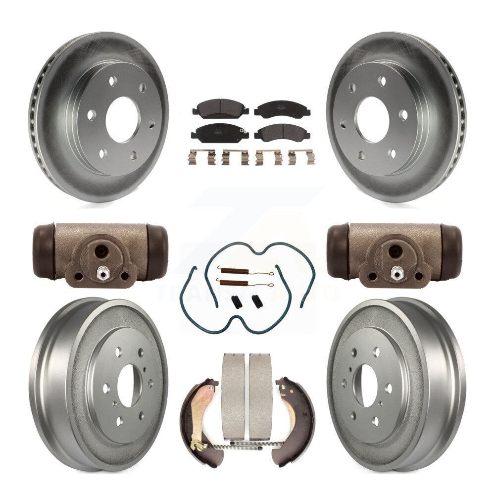 Transit Auto KGF-102895 Disc Brake Kit for 2007 GMC Sierra 1500 - Front and Rear