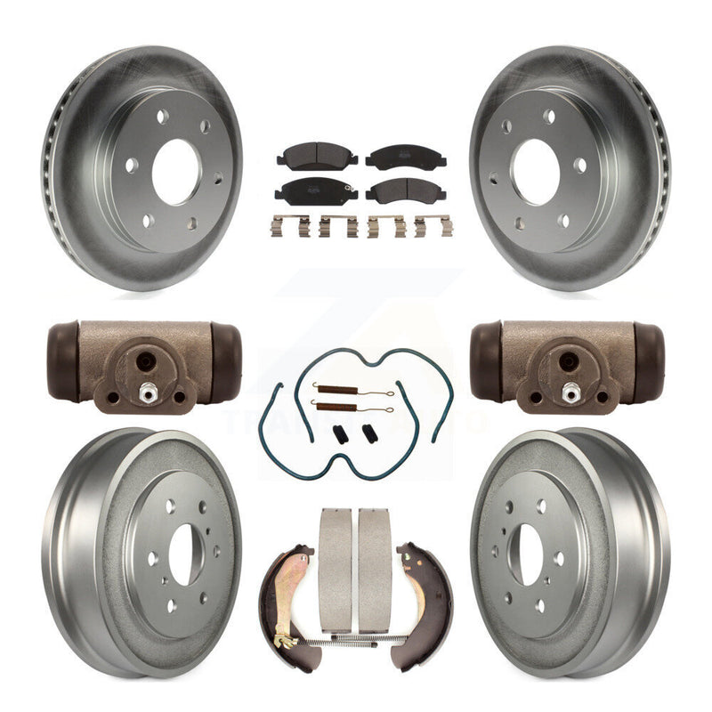 Transit Auto KGF-102895 Disc Brake Kit for 2007 GMC Sierra 1500 - Front and Rear