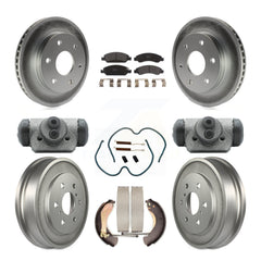 Transit Auto KGF-102896 Disc Brake Kit for 2007 GMC Sierra 1500 - Front and Rear