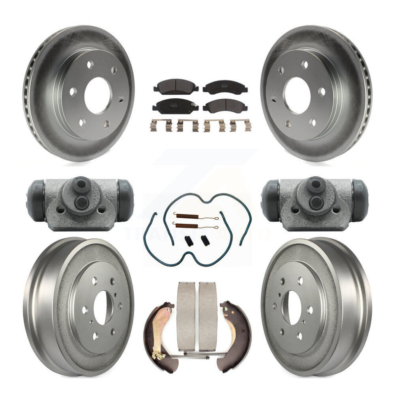 Transit Auto KGF-102896 Disc Brake Kit for 2007 GMC Sierra 1500 - Front and Rear