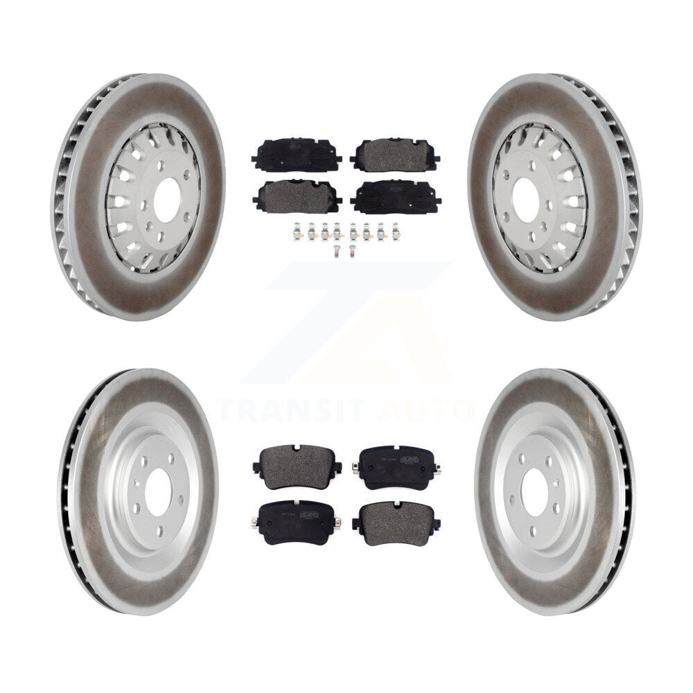 Transit Auto KGF-102910 Disc Brake Kit for 2019 Audi A8 Quattro, Audi Q8 - Front and Rear