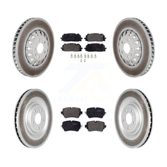 Transit Auto KGF-102910 Disc Brake Kit for 2019 Audi A8 Quattro, Audi Q8 - Front and Rear