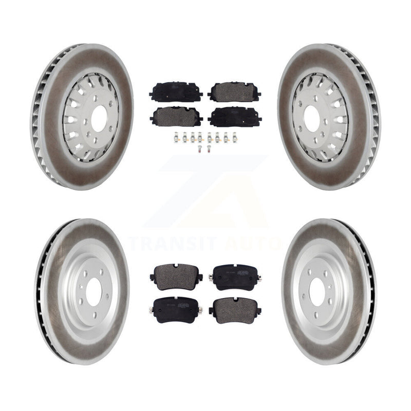 Transit Auto KGF-102910 Disc Brake Kit for 2019 Audi A8 Quattro, Audi Q8 - Front and Rear