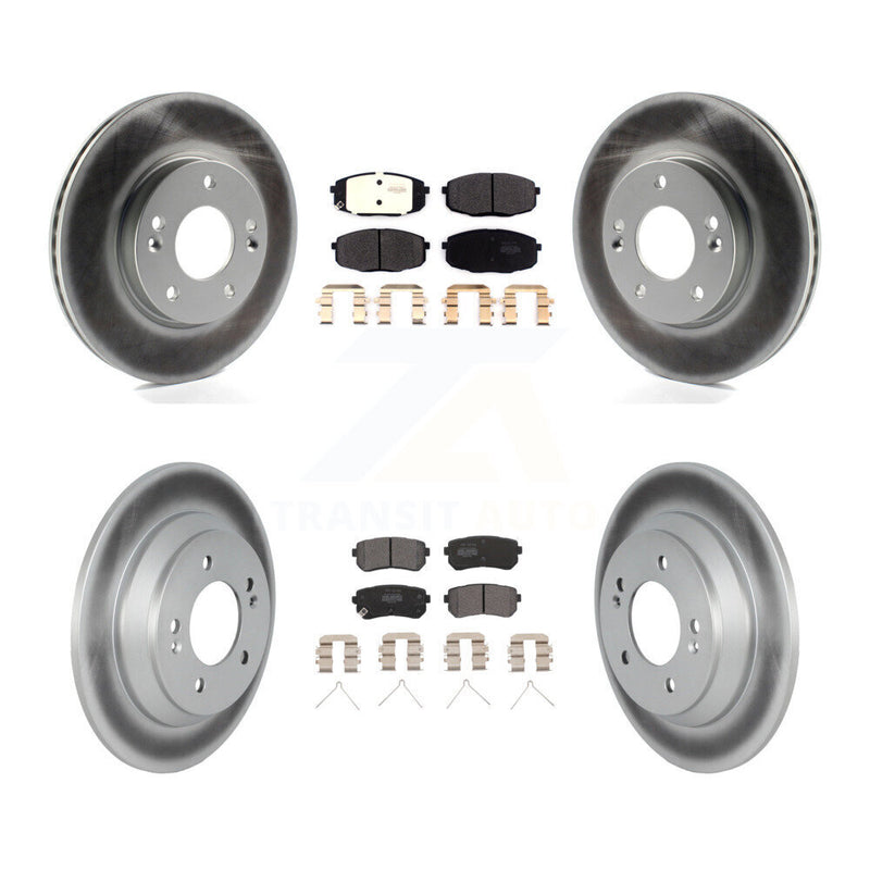Transit Auto KGF-102915 Disc Brake Kit for 2022 Hyundai Kona - Front and Rear