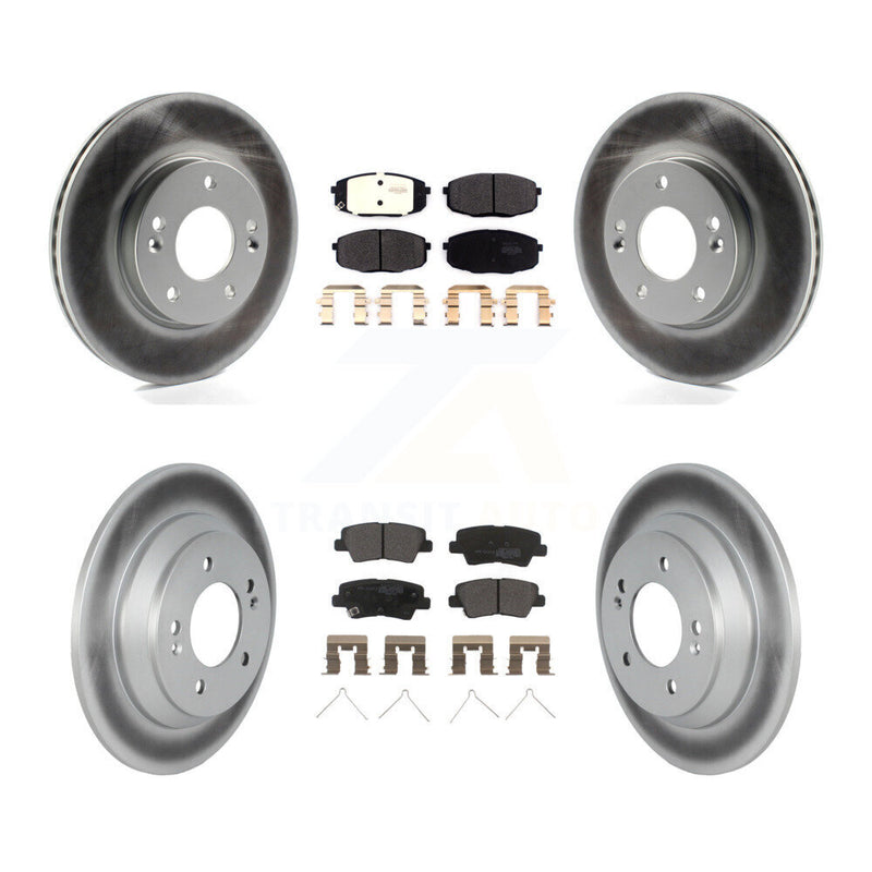 Transit Auto KGF-102916 Disc Brake Kit for 2022 Hyundai Kona - Front and Rear