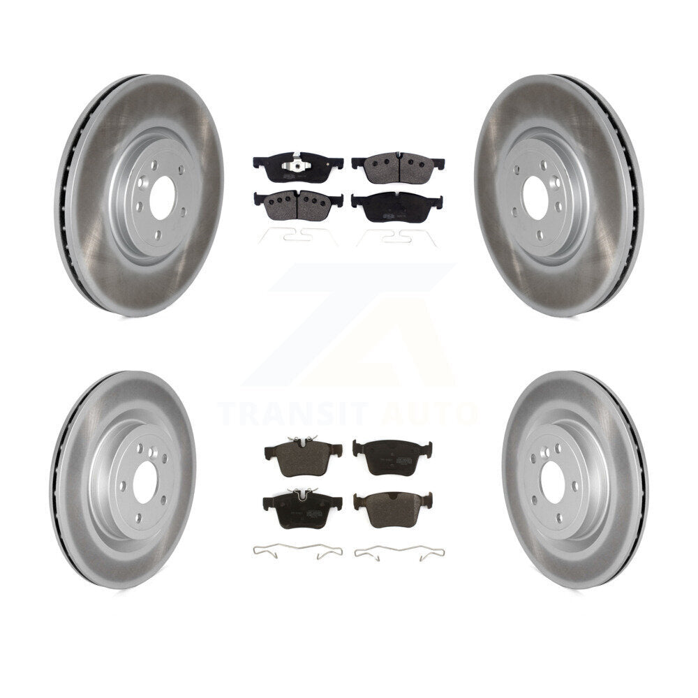Transit Auto KGF-102937 Disc Brake Kit for 2019 Jaguar XF - Front and Rear