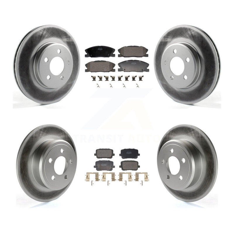 Transit Auto KGF-102940 Disc Brake Kit for 2014 Dodge Charger - Front and Rear