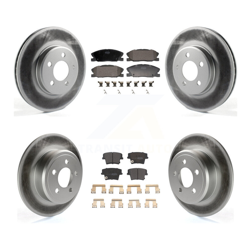 Transit Auto KGF-102941 Disc Brake Kit for 2014 Dodge Charger - Front and Rear