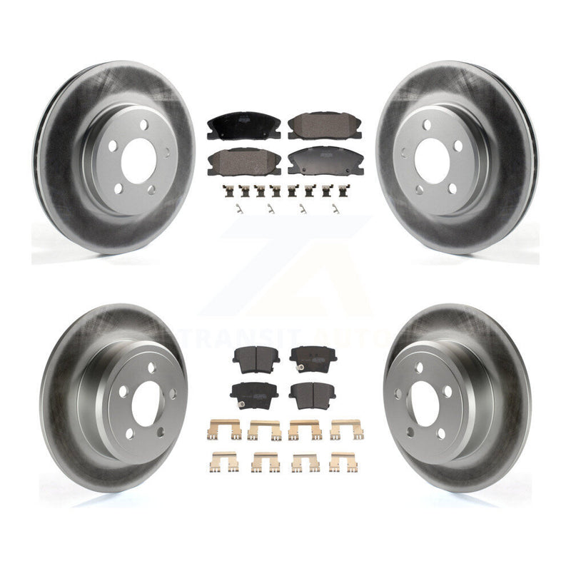 Transit Auto KGF-102941 Disc Brake Kit for 2014 Dodge Charger - Front and Rear