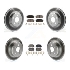 Transit Auto KGF-102942 Disc Brake Kit for 2014 Dodge Charger - Front and Rear