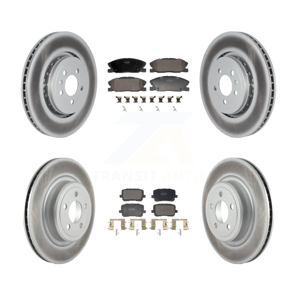 Transit Auto KGF-102943 Disc Brake Kit for 2020-2023 Dodge Charger - Front and Rear