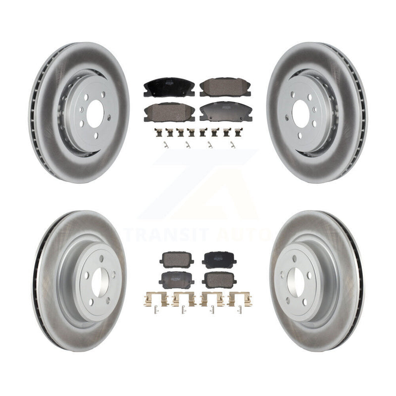 Transit Auto KGF-102943 Disc Brake Kit for 2020-2023 Dodge Charger - Front and Rear