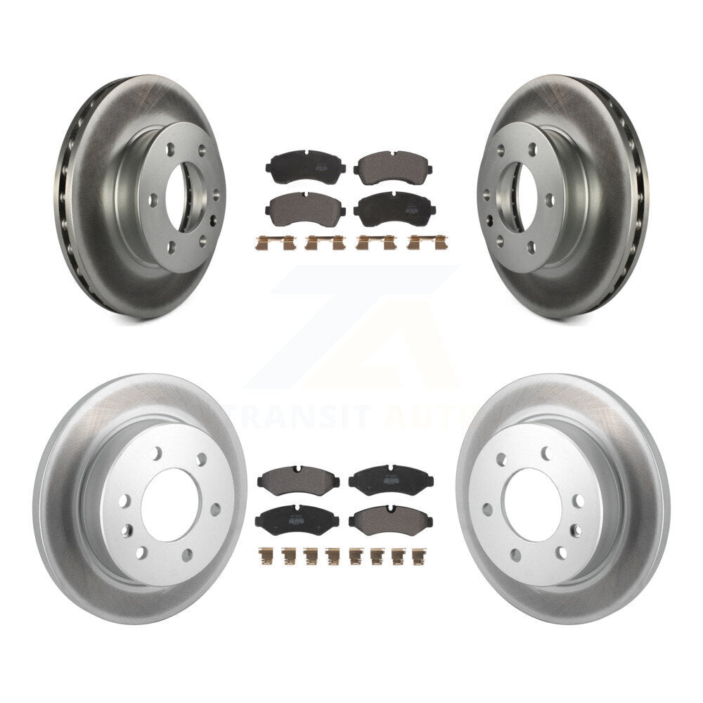 Transit Auto KGF-102944 Disc Brake Kit for 2019-2024 Mercedes-Benz Sprinter 1500, Mercedes-Benz Sprinter 3500 and More - Front and Rear