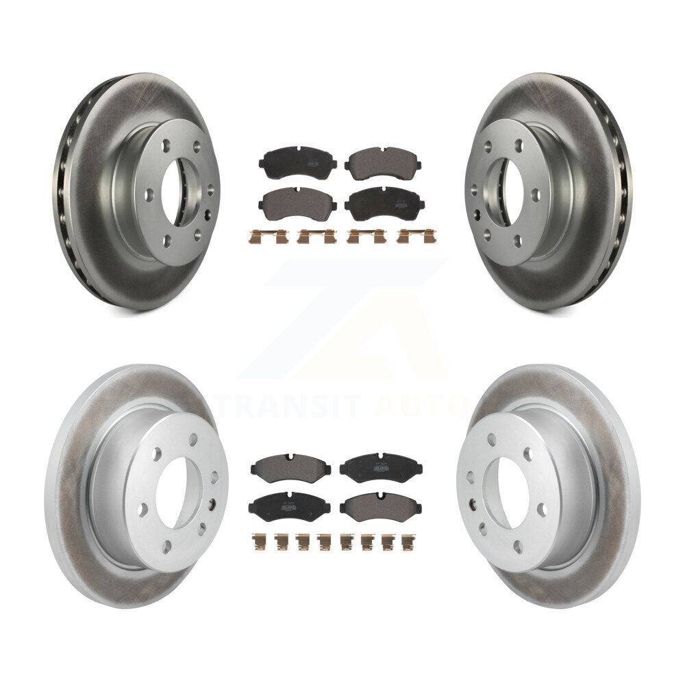 Transit Auto KGF-102945 Disc Brake Kit for 2019-2024 Mercedes-Benz Sprinter 3500, Freightliner Sprinter 2500 and More - Front and Rear