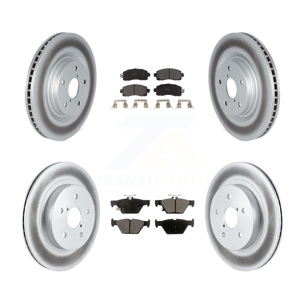 Transit Auto KGF-102947 Disc Brake Kit for 2020-2024 Subaru WRX, Subaru Legacy, Subaru Outback - Front and Rear