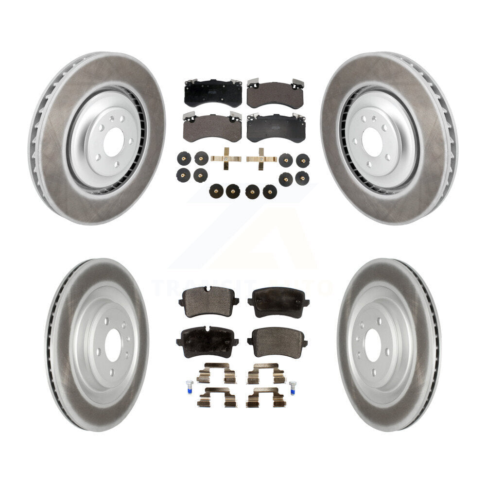 Transit Auto KGF-102948 Disc Brake Kit for 2013-2017 Audi S7, Audi S8 - Front and Rear