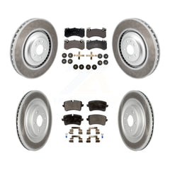 Transit Auto KGF-102948 Disc Brake Kit for 2013-2017 Audi S7, Audi S8 - Front and Rear