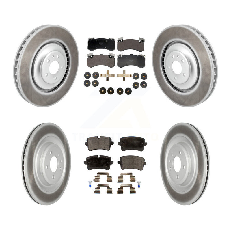 Transit Auto KGF-102948 Disc Brake Kit for 2013-2017 Audi S7, Audi S8 - Front and Rear