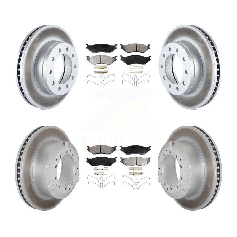 Transit Auto KGF-102949 Disc Brake Kit for 2005-2016 Ford F-450 Super Duty, International CF500 and More - Front and Rear