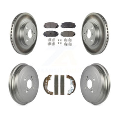 Transit Auto KGF-102964 Disc Brake Kit for 2014-2018 Toyota Yaris - Front and Rear