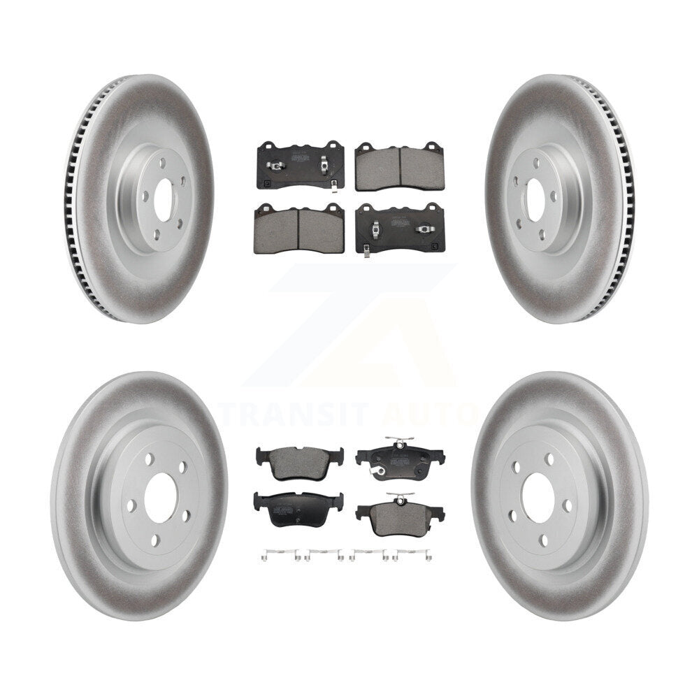 Transit Auto KGF-102970 Disc Brake Kit for 2021-2023 Ford Mustang Mach-E - Front and Rear