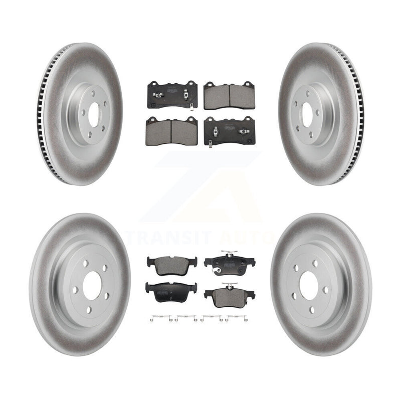 Transit Auto KGF-102970 Disc Brake Kit for 2021-2023 Ford Mustang Mach-E - Front and Rear