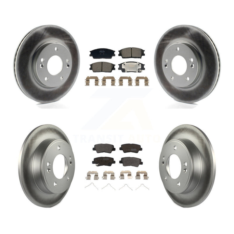 Transit Auto KGF-102971 Disc Brake Kit for 2020-2023 Hyundai Venue, Kia Soul - Front and Rear