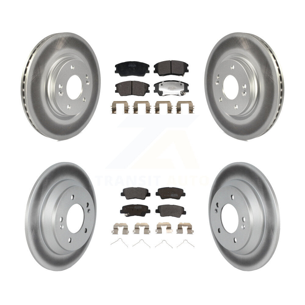Transit Auto KGF-102972 Disc Brake Kit for 2020-2022 Kia Soul - Front and Rear