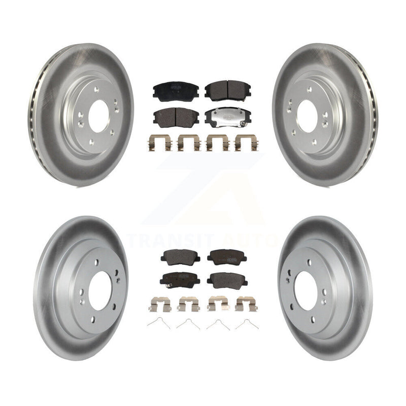 Transit Auto KGF-102972 Disc Brake Kit for 2020-2022 Kia Soul - Front and Rear