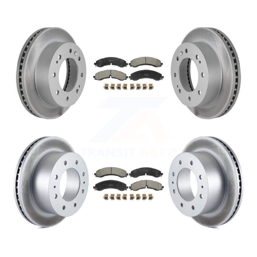Transit Auto KGF-102973 Disc Brake Kit for 2020-2024 Chevrolet Silverado 2500 HD, Chevrolet Silverado 3500 HD and More - Front and Rear