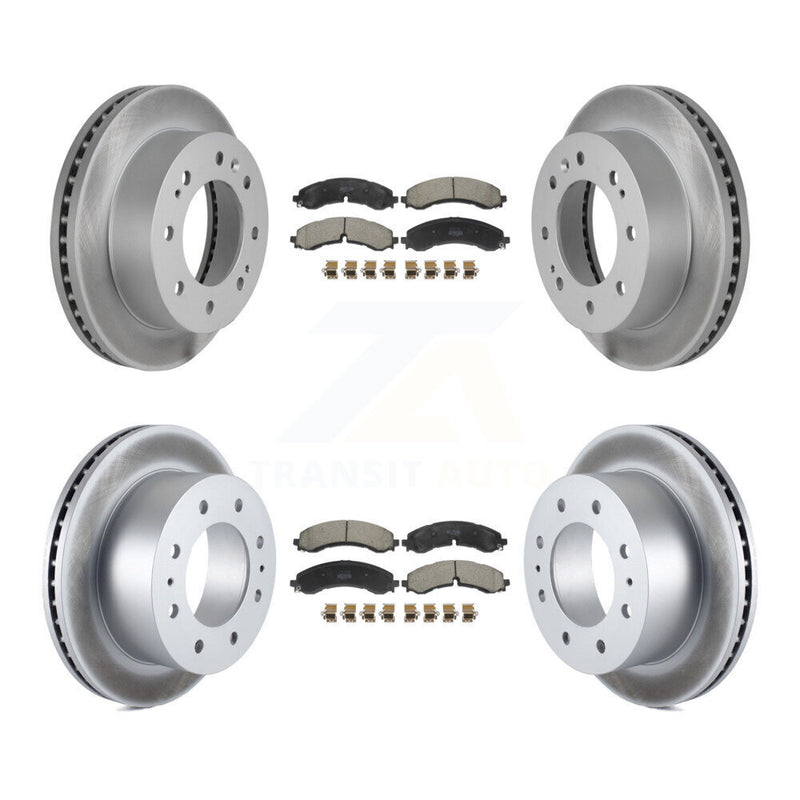 Transit Auto KGF-102973 Disc Brake Kit for 2020-2024 Chevrolet Silverado 2500 HD, Chevrolet Silverado 3500 HD and More - Front and Rear