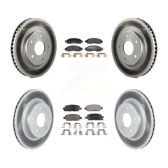 Transit Auto KGF-102976 Disc Brake Kit for 2018 Nissan LEAF - Front and Rear