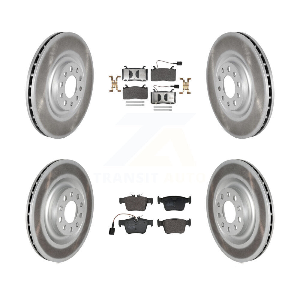 Transit Auto KGF-102978 Disc Brake Kit for 2017-2020 Alfa Romeo Giulia, Alfa Romeo Stelvio - Front and Rear