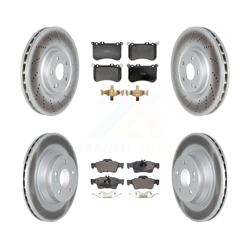 Transit Auto KGF-102979 Disc Brake Kit for 2012-2018 Mercedes-Benz CLS550 - Front and Rear