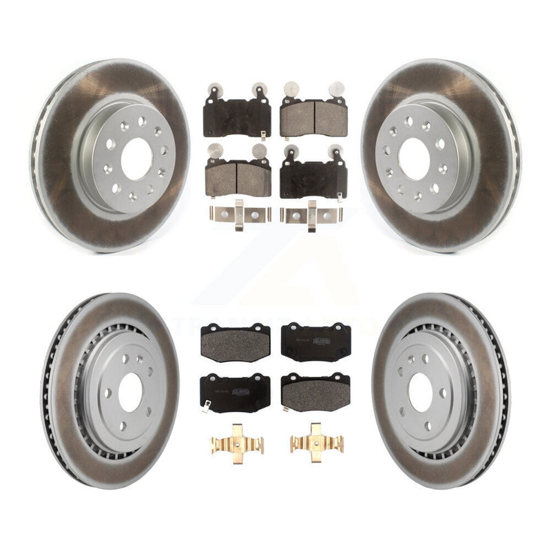 Transit Auto KGF-102981 Disc Brake Kit for 2016 Chevrolet Camaro - Front and Rear