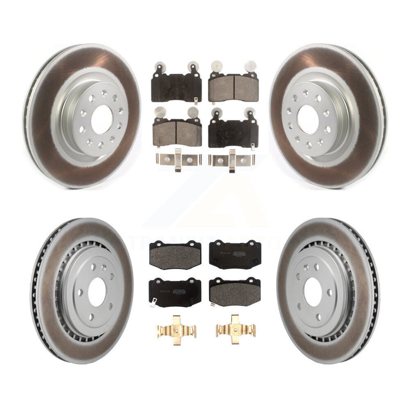 Transit Auto KGF-102982 Disc Brake Kit for 2016 Chevrolet Camaro - Front and Rear