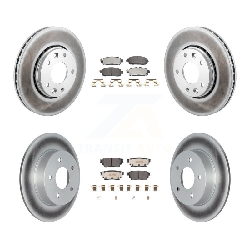 Transit Auto KGF-102983 Disc Brake Kit for 2021-2023 Nissan Kicks - Front and Rear