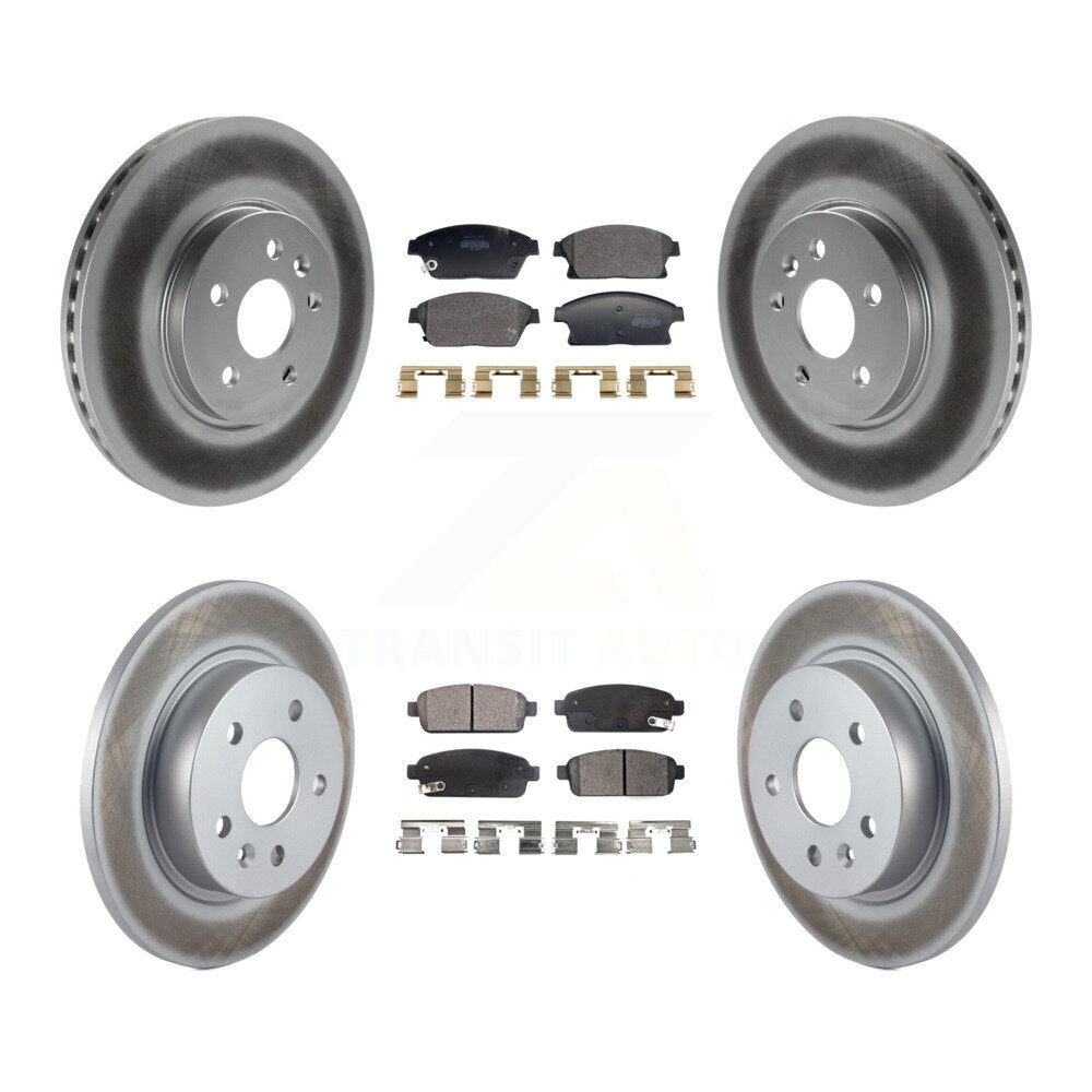 Transit Auto KGF-102987 Disc Brake Kit for 2013-2017 Buick Encore, Chevrolet Trax - Front and Rear
