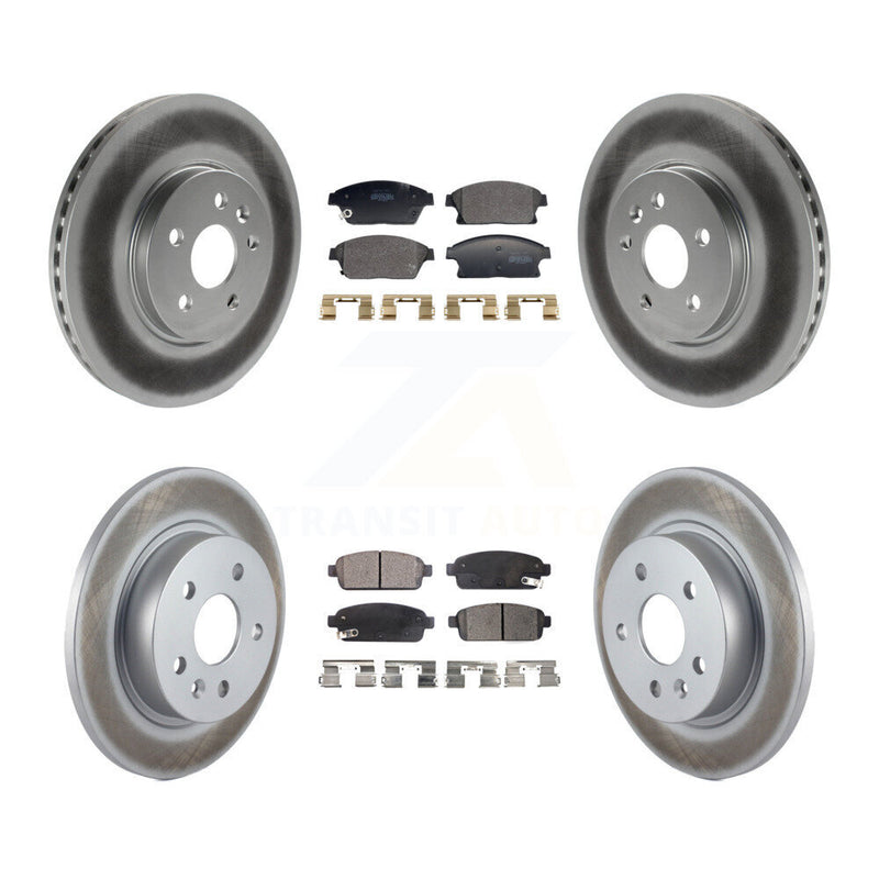 Transit Auto KGF-102987 Disc Brake Kit for 2013-2017 Buick Encore, Chevrolet Trax - Front and Rear