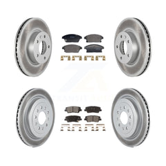 Transit Auto KGF-102988 Disc Brake Kit for 2013-2015 Cadillac ATS - Front and Rear