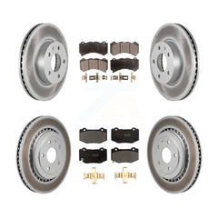 Transit Auto KGF-102989 Disc Brake Kit for 2017 Cadillac ATS - Front and Rear