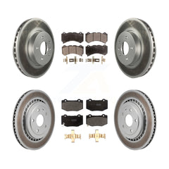 Transit Auto KGF-102990 Disc Brake Kit for 2017-2019 Cadillac ATS - Front and Rear
