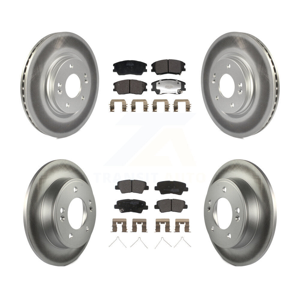 Transit Auto KGF-102991 Disc Brake Kit for 2017-2019 Kia Soul - Front and Rear