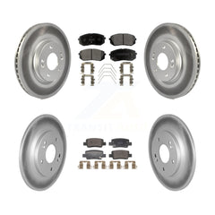 Transit Auto KGF-102993 Disc Brake Kit for 2021-2024 Kia Seltos - Front and Rear