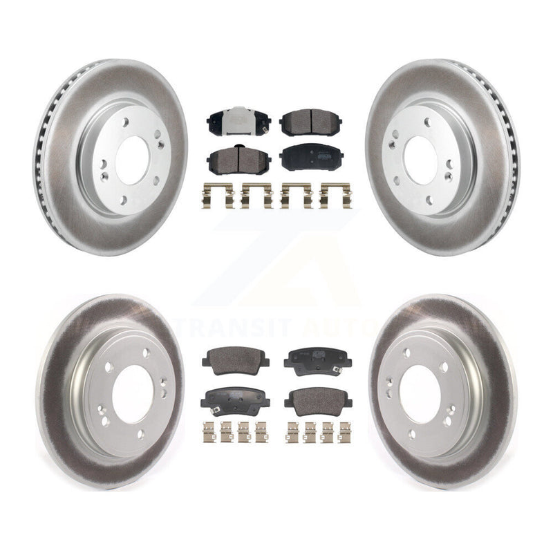 Transit Auto KGF-102996 Disc Brake Kit for 2021-2023 Hyundai Elantra - Front and Rear