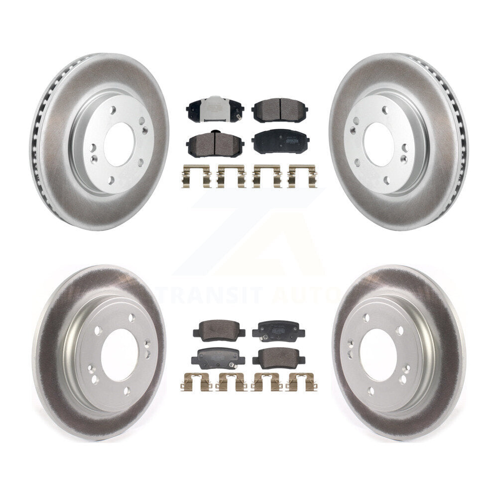 Transit Auto KGF-102997 Disc Brake Kit for 2021-2023 Hyundai Elantra - Front and Rear
