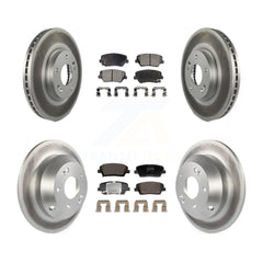 Transit Auto KGF-102999 Disc Brake Kit for 2010-2013 Kia Sorento, Hyundai Santa Fe - Front and Rear